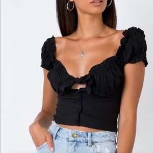 Princess Polly Elouise Crop Top